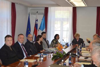 Delovno srečanje z ministrico za okolje in prostor Ireno Majcen