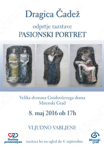 Odprtje razstave Pasionski portret