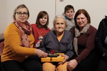 Najstarejša krajanka v KS Kambreško Najstarejša krajanka v KS Kambreško