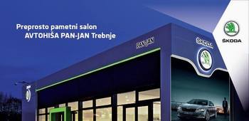 Otvoritev prenovljenega Škodinega salona Pan-Jan v Trebnjem
