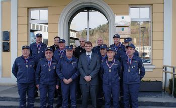 DRŽAVNE PRVAKE PGD KOTLJE SPREJEL ŽUPAN