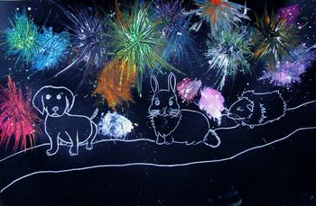 Zmagovalci natečaja "Ognjemet si letos narišite" 2018 Zmagovalci natečaja "Ognjemet si letos narišite" 2018