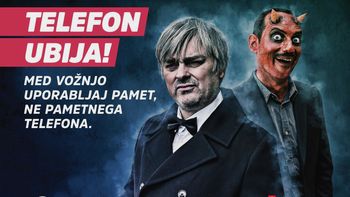 Preventivna akcija "Med vožnjo uporabljaj pamet, ne pametnega telefona"