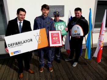 Defibrilator za gasilce Zaloga pri Cerkljah