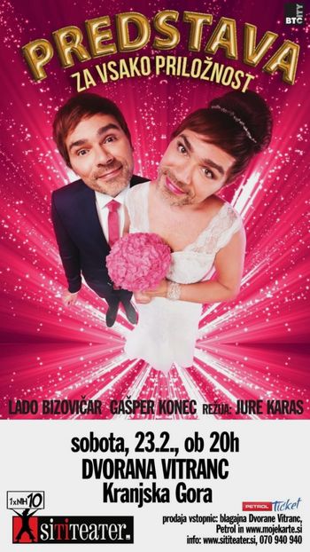 Predstava za vsako priložnost-glasbena komedija