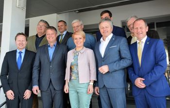 Drugo srečanje županov Zgornje Gorenjske z ministrico MKGP go. Aleksandro Pivec