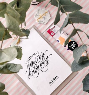 Delavnica: Moderna kaligrafija