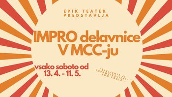 SOBOTNE IMPRO delavnice v MCC-ju