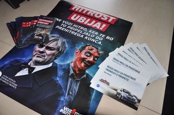 V NACIONALNI PREVENTIVNI AKCIJI "POČASNEJE JE TUDI VARNEJE" SODELUJE TUDI OBČINA GROSUPLJE V NACIONALNI PREVENTIVNI AKCIJI "POČASNEJE JE TUDI VARNEJE" SODELUJE TUDI OBČINA GROSUPLJE