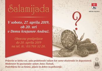 Vabljeni na SALAMIJADO