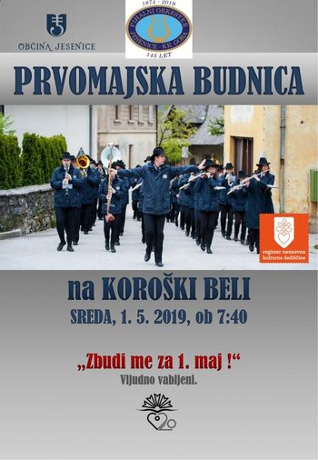 Prvomajska budnica na Koroški Beli