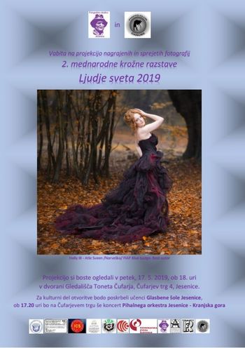 Projekcija nagrajenih fotografij mednarodne krožne razstave Ljudje sveta 2019 in podelitev nagrad na