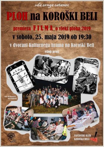 Premiera filma o vleki ploha na Koroški Beli 2019
