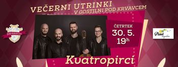 Večerni utrinki v Gostilni pod Krvavcem: Kvatropirci