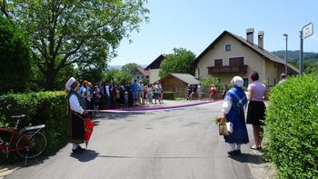 Otvoritev prenovljene infrastrukture in srečanje vaščanov na Bregu