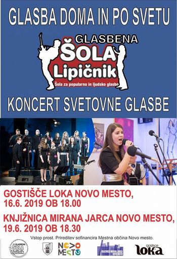 Koncert svetovne glasbe, Glasba doma in po svetu
