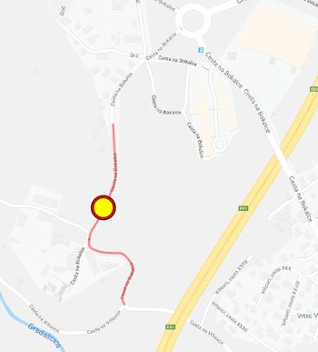 Zapora Ceste na Bokalce