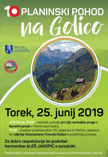 Ob dnevu državnosti 10. pohod na Golico