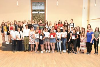 Župan Blaž Račič sprejel letošnje odličnjake