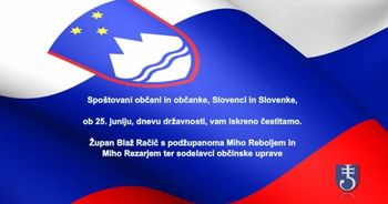 Voščilo ob dnevu državnosti