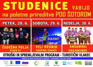 Doživetja med Pohorjem in Bočem - STUDENIŠKI POLETNI VEČERI