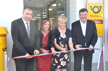 Odprtje novih poslovnih prostorov Pošte Grosuplje