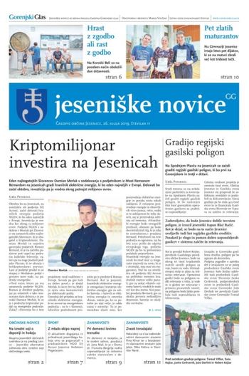 Jeseniške novice, 26. julij 2019-11