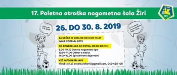 Otroška nogometna šola Žiri 2019