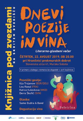 Knjižnica Pod Zvezdami: Dnevi poezije in vina