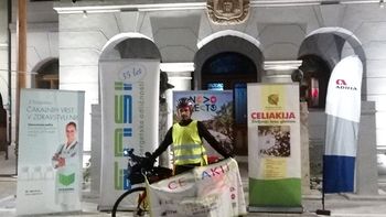 Novomeščan prekolesaril vseh 212 občin