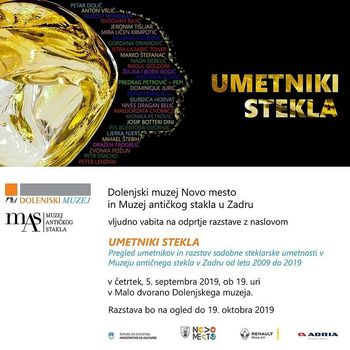 Razstava: umetniki stekla