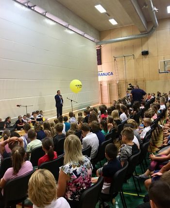 Župan in podžupana na prvi šolski dan obiskali osnovne šole