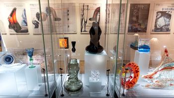 Odprtje razstave Umetniki stekla