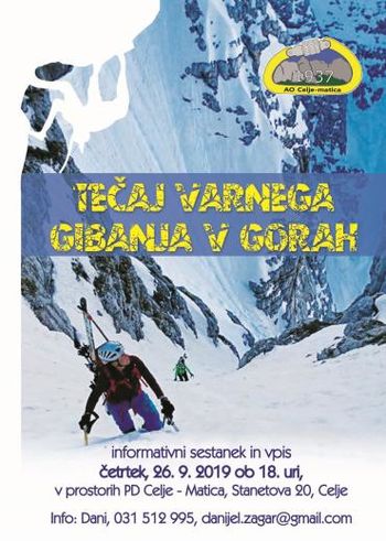 Tečaj varnega gibanja v gorah