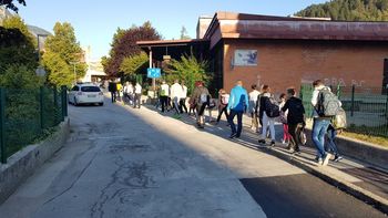 Vabljeni na pešbus do Osnovne šole Toneta Čufarja