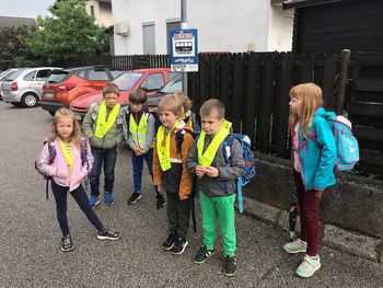 Šolarji ponovno na Pešbus Šolarji ponovno na Pešbus