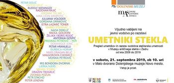 Javno vodstvo po razstavi Umetniki stekla