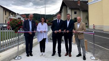 Skozi Velike Brusnice varnejša pot za pešce, kolesarje in voznike