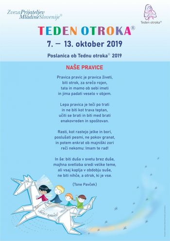 Teden otroka 2019