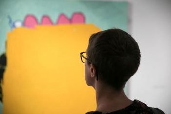 Vodstvo po razstavi in pogovor z umetnikom Arjanom Preglom