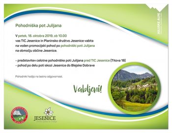 Promocijski dan za pohodno pot Juliana