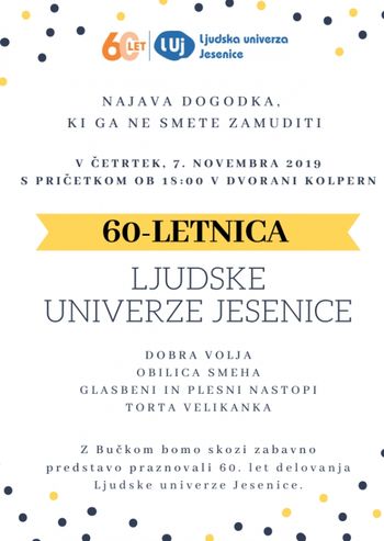 60-letnica Ljudske univerze Jesenice