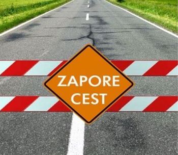 Obvestilo o zapori ceste "Cesta pod gozdom – Cesta Toneta Tomšiča" 