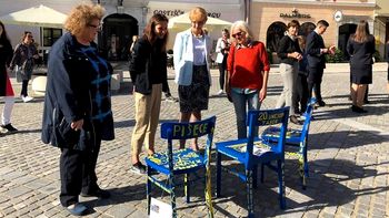 UNESCOV Moder stol na Glavnem trgu