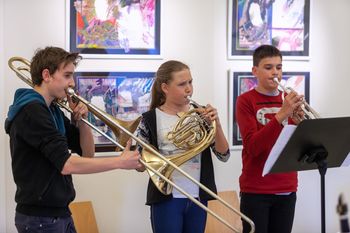 Javni nastop učencev Glasbene šole Škofja loka (Oddelek v Žireh)