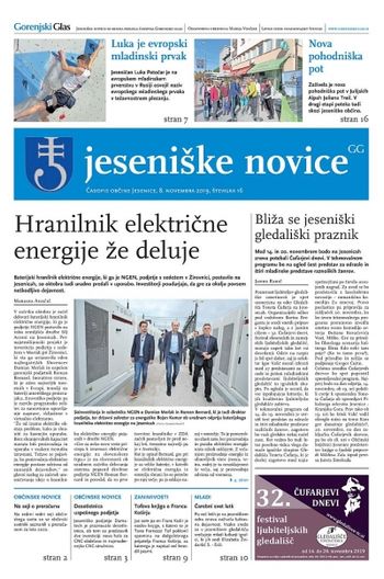 Jeseniške novice, 8. november 2019-16