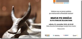 Javno vodstvo po mednarodni razstavi: Bratje po orožju, elite starejše železne dobe