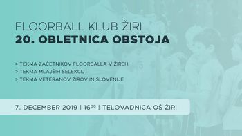 20-letnica floorball kluba Žiri