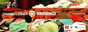 Priročnik za organizacijo izmenjav oblačil in še zadnja izmenjava Tekstilnica