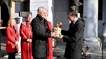 Potomka najstarejše vinske trte v mestnem jedru